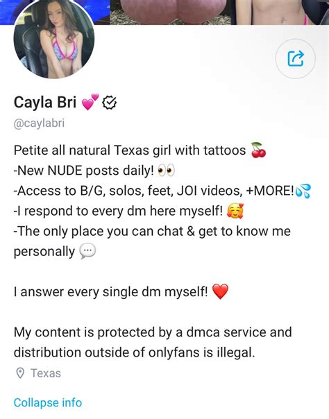 cayla koshar onlyfans|Cayla Bri / caylabri / spicycayla Nude Leaks OnlyFans